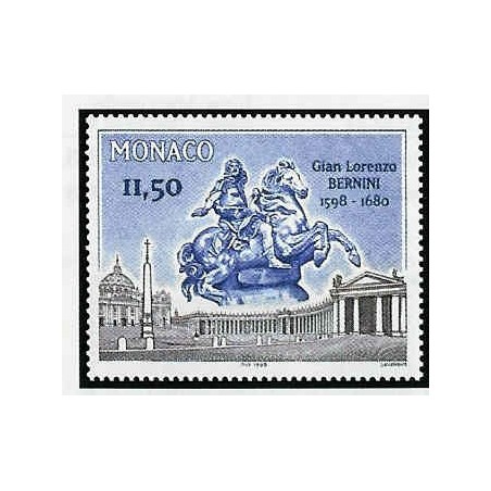 Monaco Num 2175 ** MNH Le Bernin Cheval année 1998