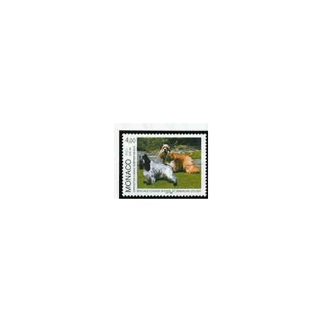 Monaco Num 2186 ** MNH Chien  Cocker année 1999