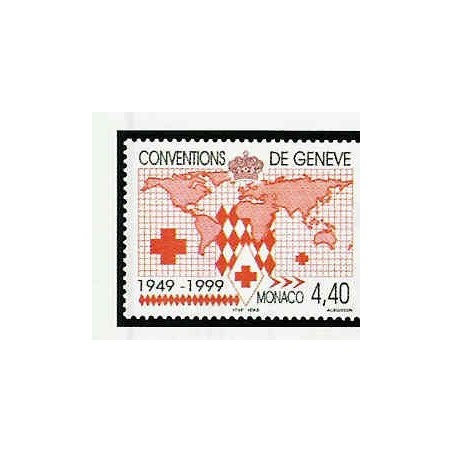 Monaco Num 2188 ** MNH Croix Rouge année 1999