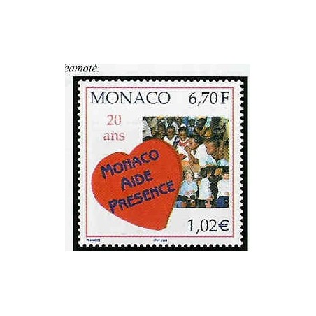 Monaco Num 2191 ** MNH année 1999