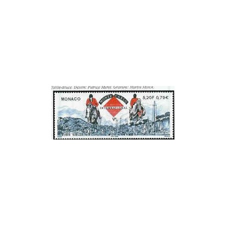 Monaco Num 2198 ** MNH Cheval Cavalier année 1999