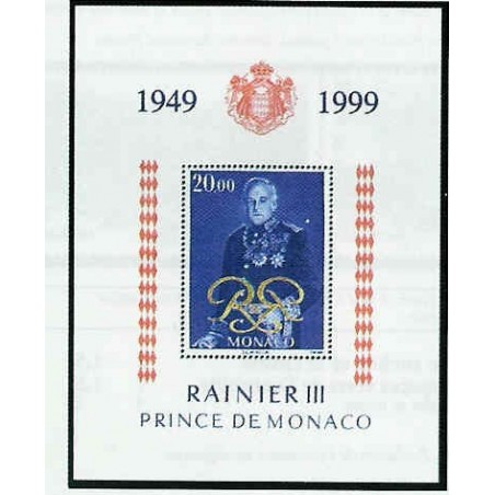 Monaco Num 2208 ** MNH SAS Prince Rainier III année 1999