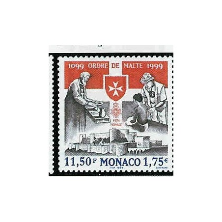 Monaco Num 2215 ** MNH Ordre de Malte année 1999