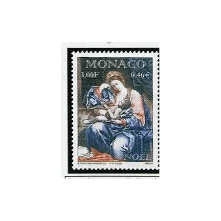 Monaco Num 2226 ** MNH Noël Madone Cantarini année 1999