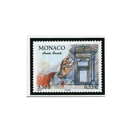 Monaco Num 2227 ** MNH Main du pape année 1999