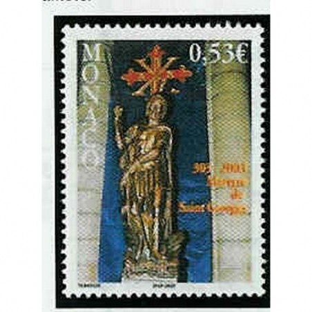 Monaco Num 2380 ** MNH Saint Georges année 2002