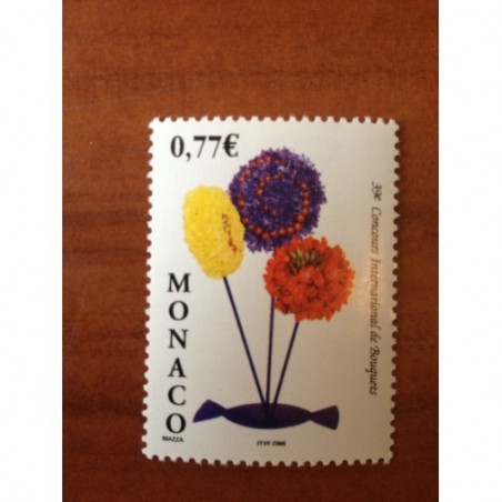 Monaco Num 2541 ** MNH bouquet année 2006