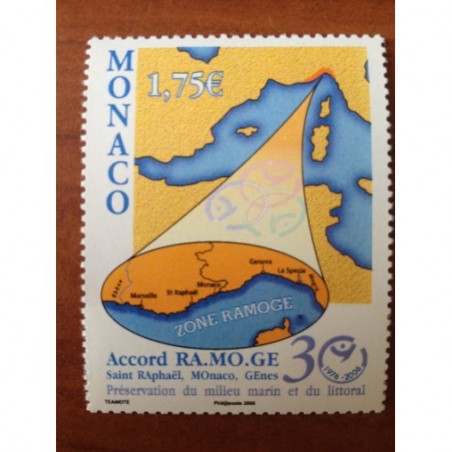 Monaco Num 2544 ** MNH RAMOGE année 2006