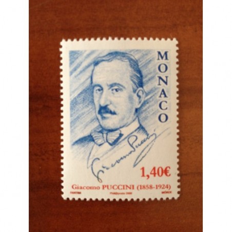 Monaco Num 2603 ** MNH Giacomo Puccini année 2007