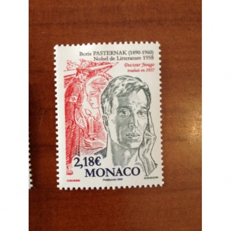 Monaco Num 2624 ** MNH Boris Pasternak Docteur Jivago année 2008