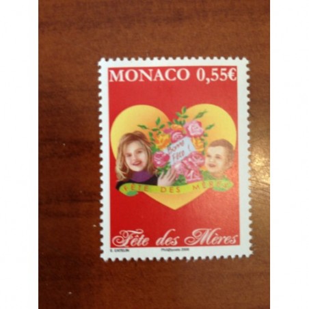 Monaco Num 2626 ** MNH Fetes des meres année 2008