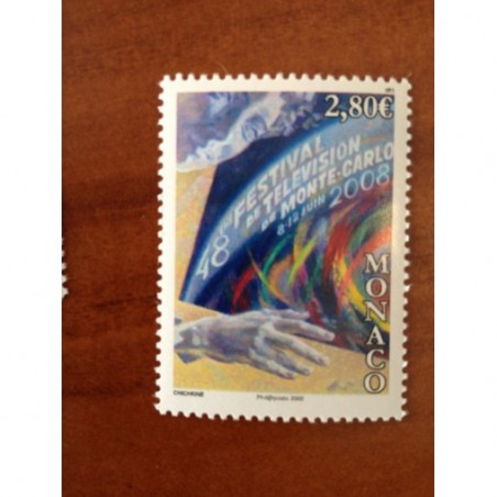 Monaco Num 2636 ** MNH television année 2008