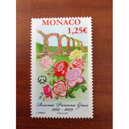 Monaco Num 2662 ** MNH Rose année  2009