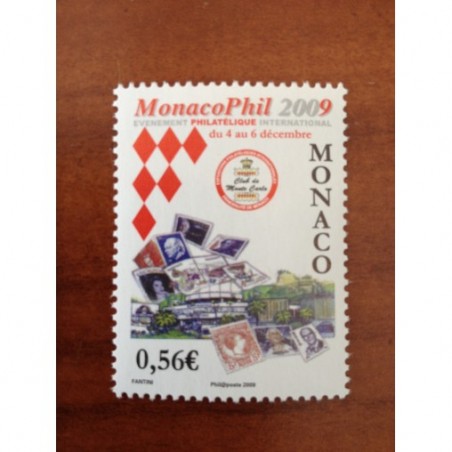 Monaco Num 2670 ** MNH MonacoPhil 2009 année 2009