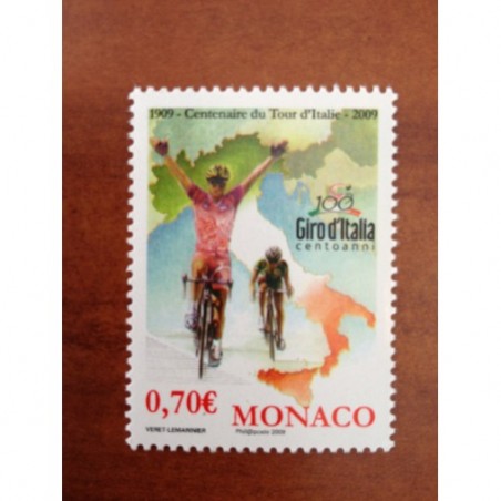 Monaco Num 2674 ** MNH Cyclisme Le Giro année 2009