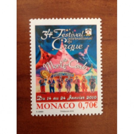 Monaco Num 2717 ** MNH cirque clown année 2009