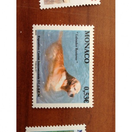 Monaco Num 2765 ** MNH Chien dog Labrador retriever