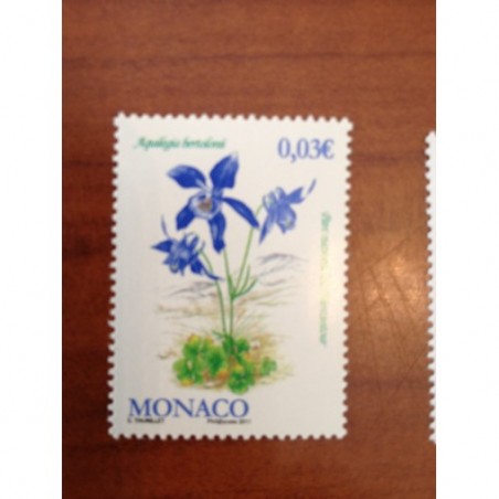 Monaco Num 2780 ** MNH Mercantour Ancolie