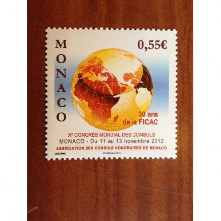 Monaco Num 2839 ** MNH Consul carte