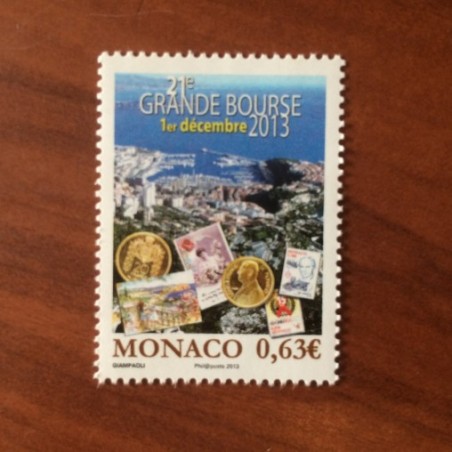 Monaco Num 2891 ** MNH Bourse