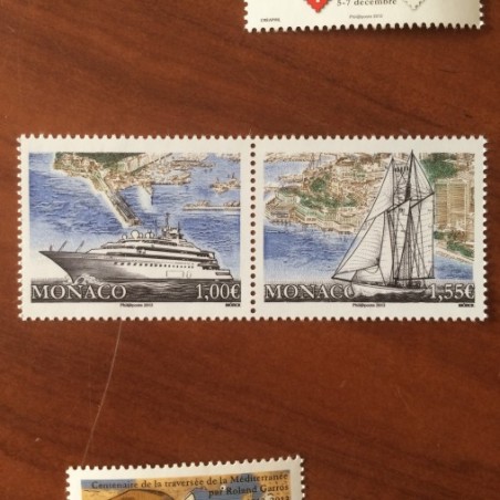 Monaco Num 2893-2894 ** MNH Yachting