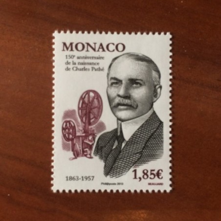 Monaco Num 2897 ** MNH Charles Pathé camera bobine