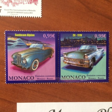 Monaco Num 2901-2902 ** MNH Voiture Sunbeam ZIL