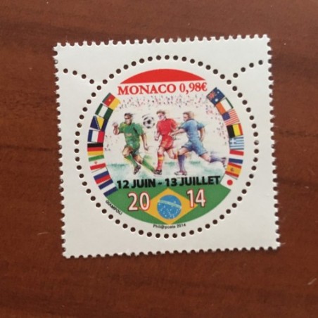 Monaco Num 2929 ** MNH football Bresil