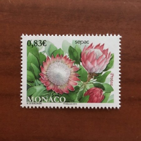 Monaco Num 2934 ** MNH Sepac fleur