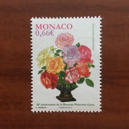 Monaco Num 2935 ** MNH Rose