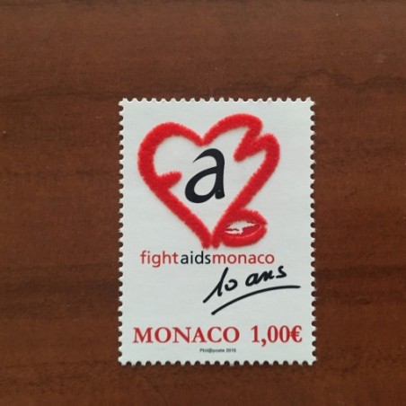 Monaco Num 2951 ** MNH Aids Sida