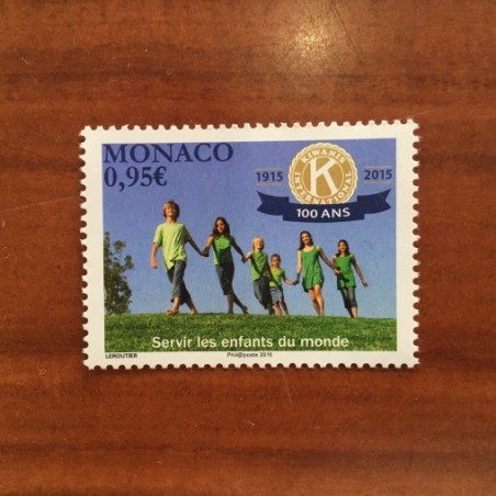 Monaco Num 2960 ** MNH Enfant kiwanis