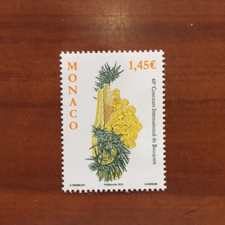 Monaco Num 2962 ** MNH bouquet