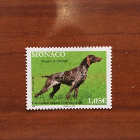 Monaco Num 2963 ** MNH Chien dog Braque allemand