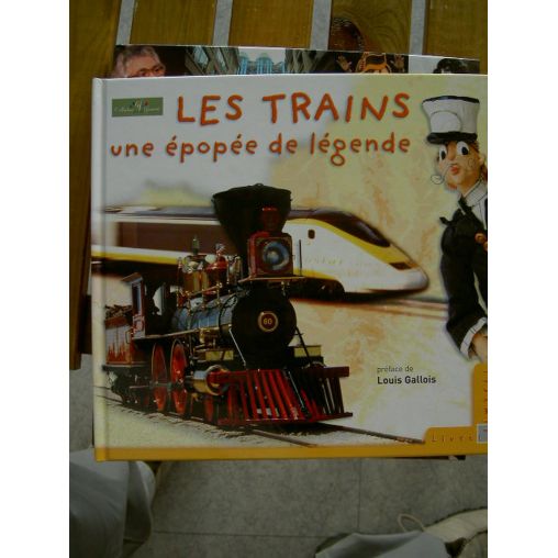 Livre Timbre 2001 Trains bf 38