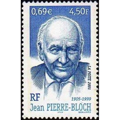 France Yvert Num 3434 ** Pierre Bloch en 2001