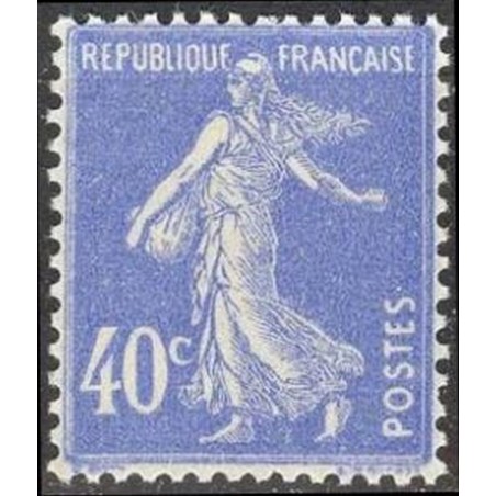 France num Yvert 237 ** MNH Semeuse Année 1927