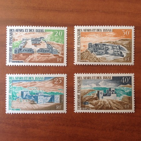 Afars et issas Num 337-340 ** MNH